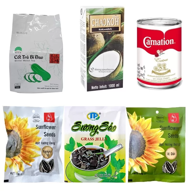 Đồ ăn vặt - Nguyên liệu pha chế khác