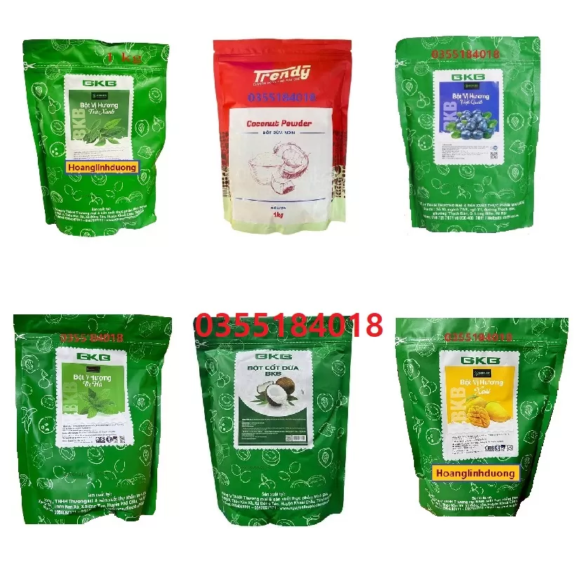 Bột vị hương các loại