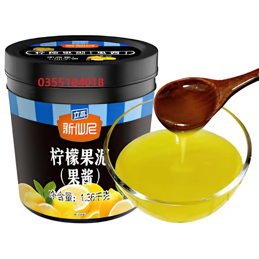 Mứt sốt Chanh vàng Sensini hộp 1kg