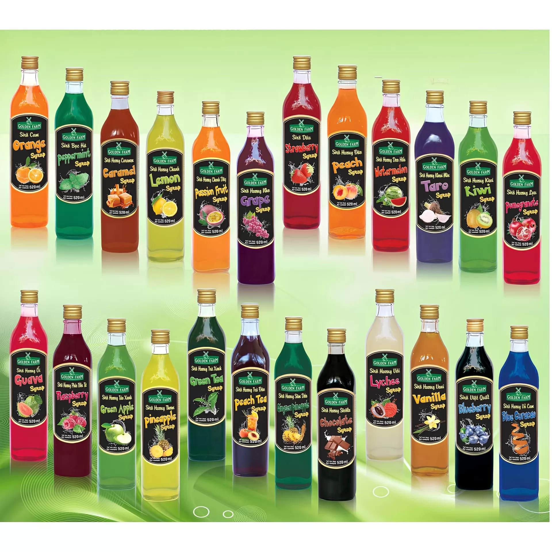 Siro Golden farm 520ml