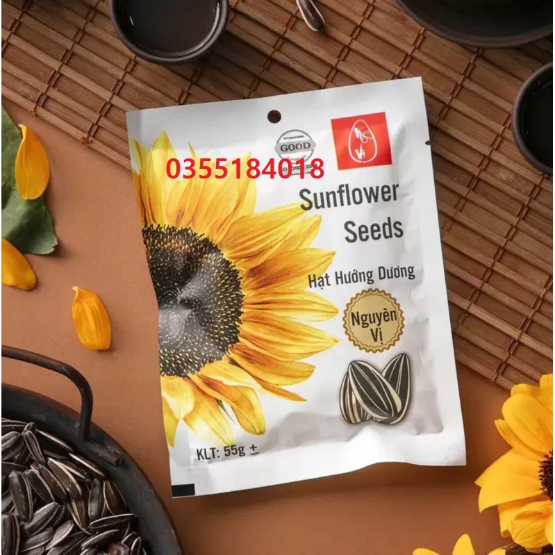 Hạt Hướng dương nguyên vị gói 55g