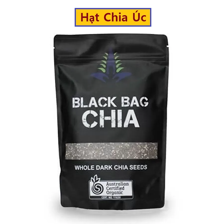 Hạt Chia Úc  Black Chia gói 500g