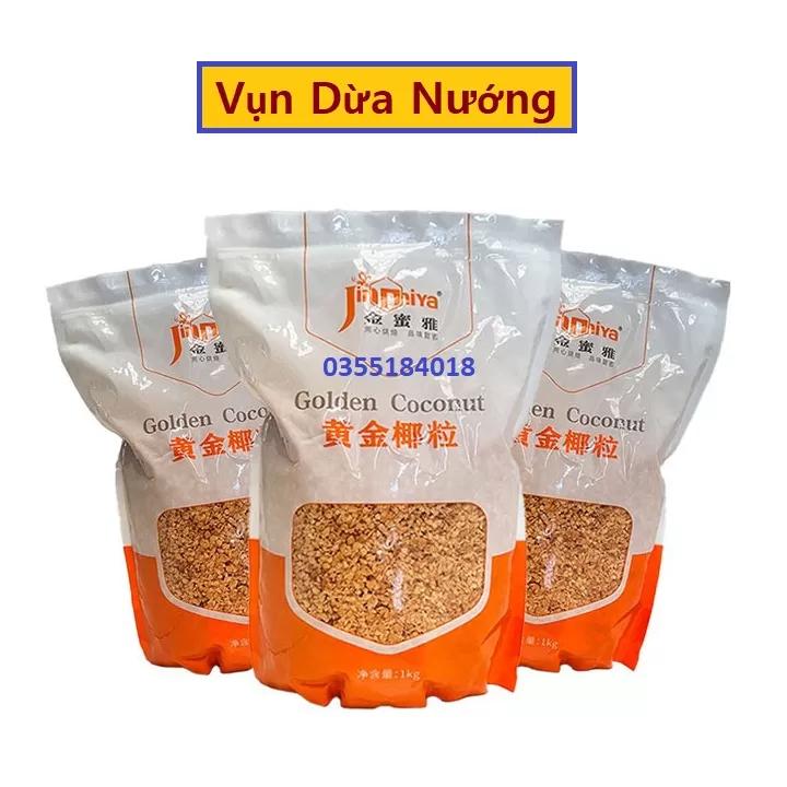 Vụn dừa nướng Golden Coconut gói 1kg