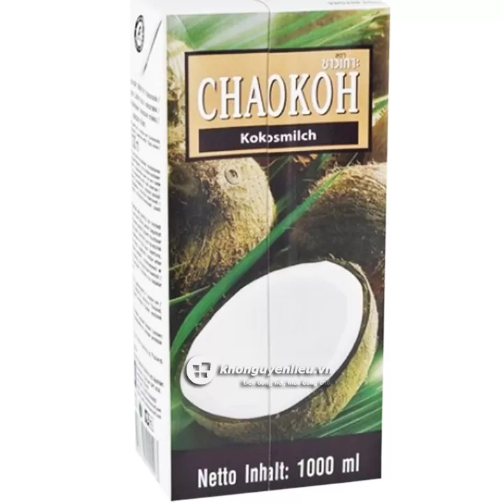 Nước cốt dừa Chaokoh hộp 1L