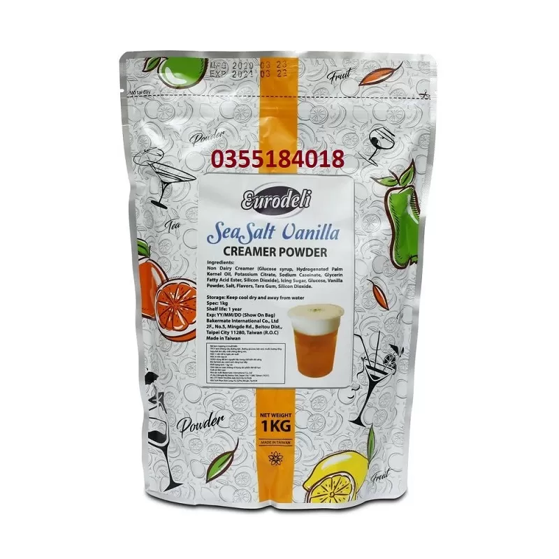Bột kem vị muối biển Eurodeli gói 1kg
