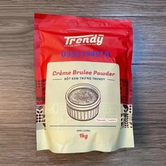 Bột kem trứng Trendy gói 1kg
