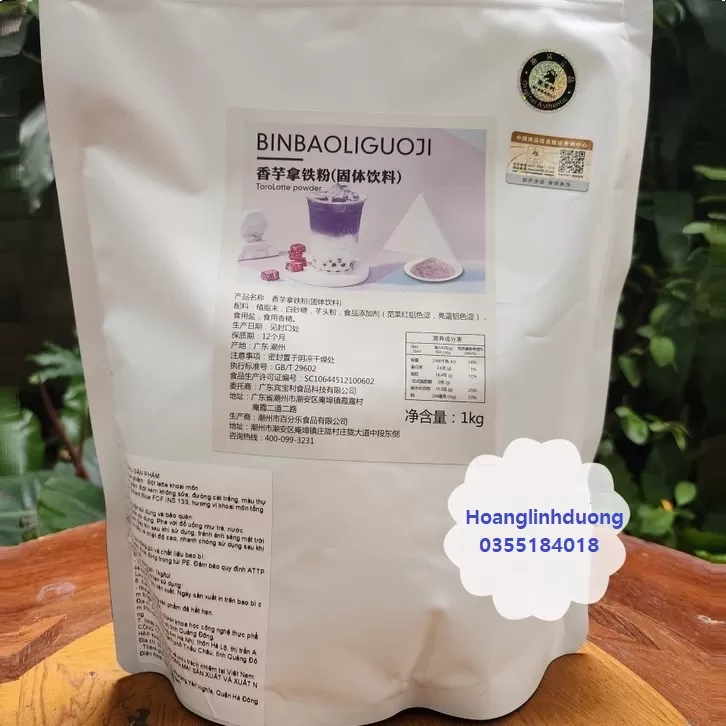 Bột khoai môn Binbaoli gói 1kg