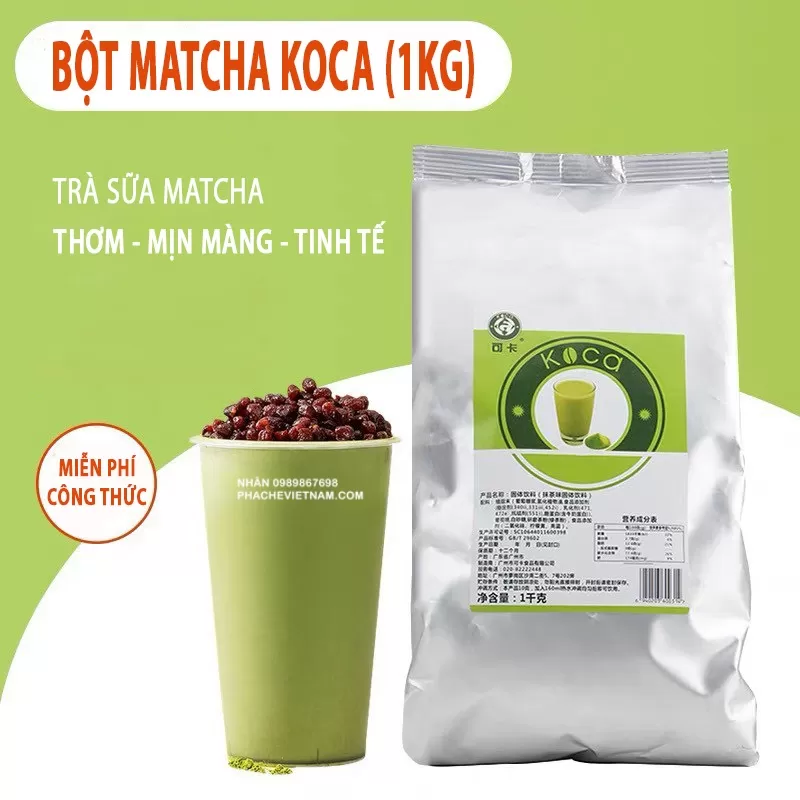 Bột matcha Koca gói 1kg