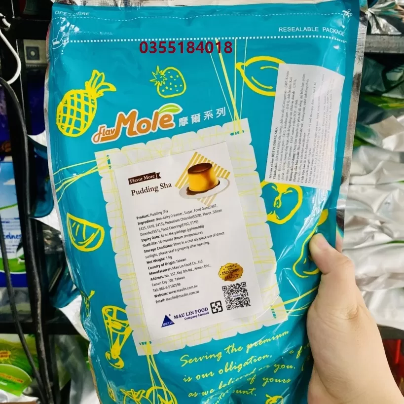 Bột Pudding trứng - sha Mole gói 1kg