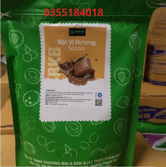 Bột socola BKB gói 1kg