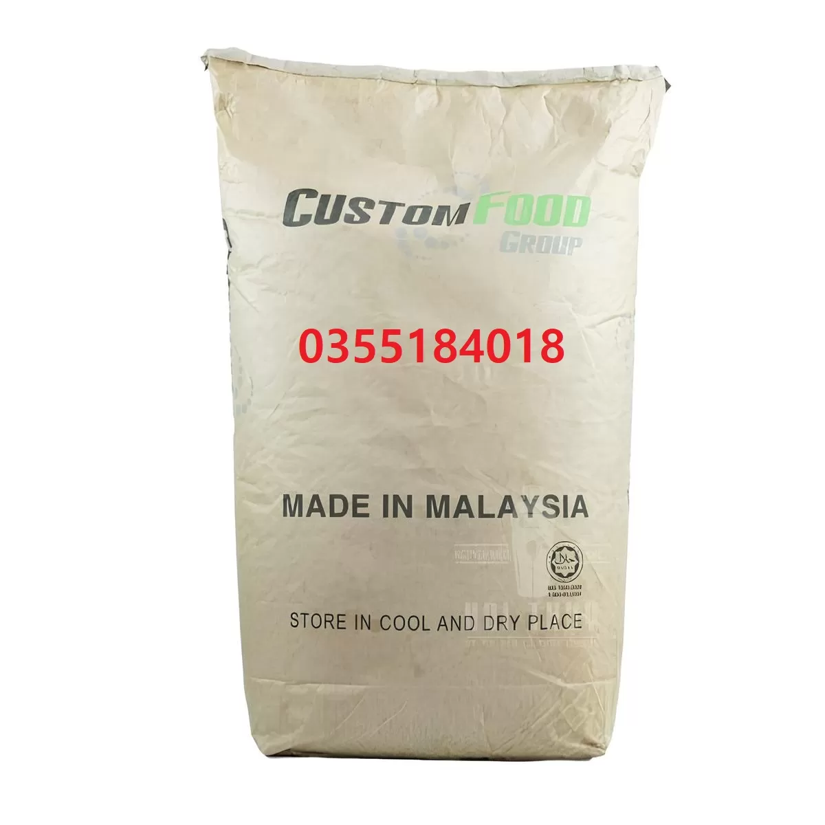 Bao bột sữa Custum Food bao 25kg