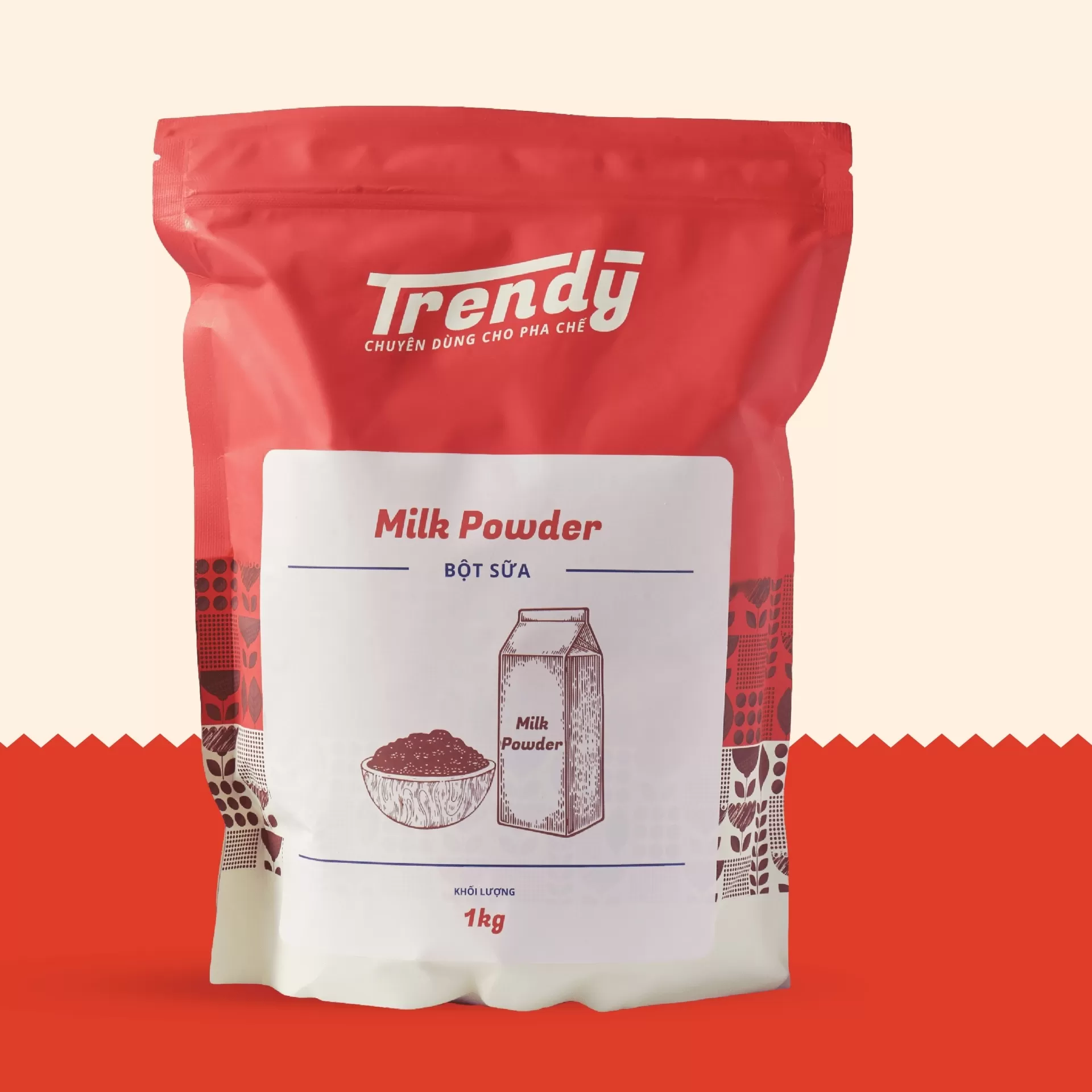 Bột sữa Trendy gói 1kg