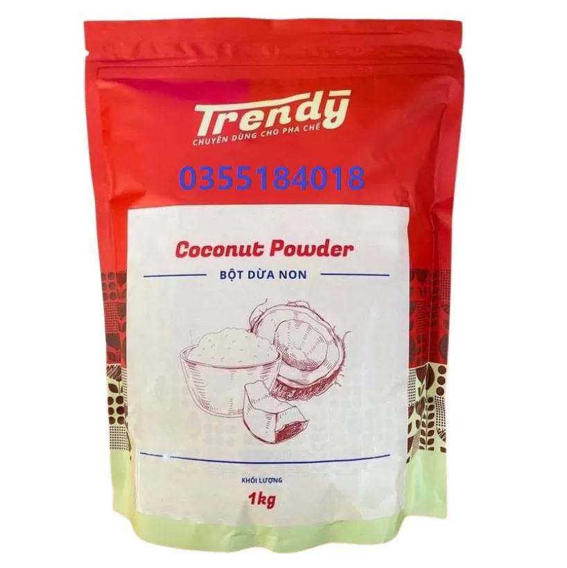 Bột dừa non Trendy gói 1kg