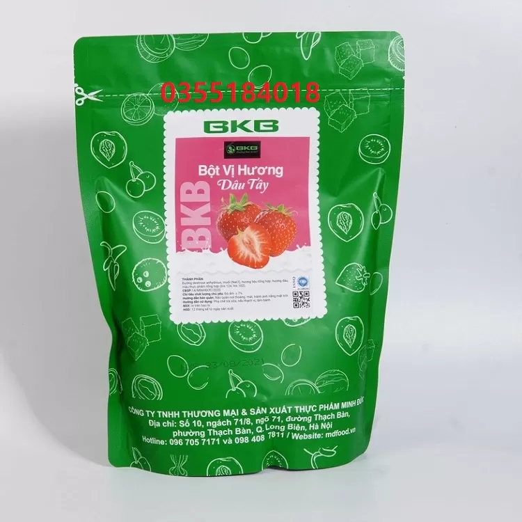 Bột vị hương dâu BKB gói 1kg