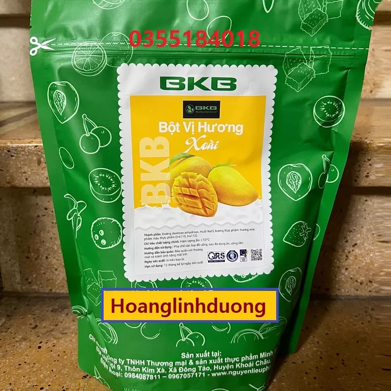 Bột vị hương Xoài BKB gói 1kg