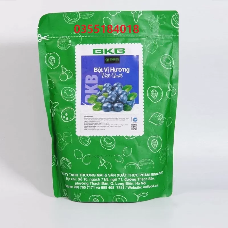 Bột vị việt quất BKB gói 1kg