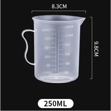 Ca đong định lượng 250ml nhựa PP