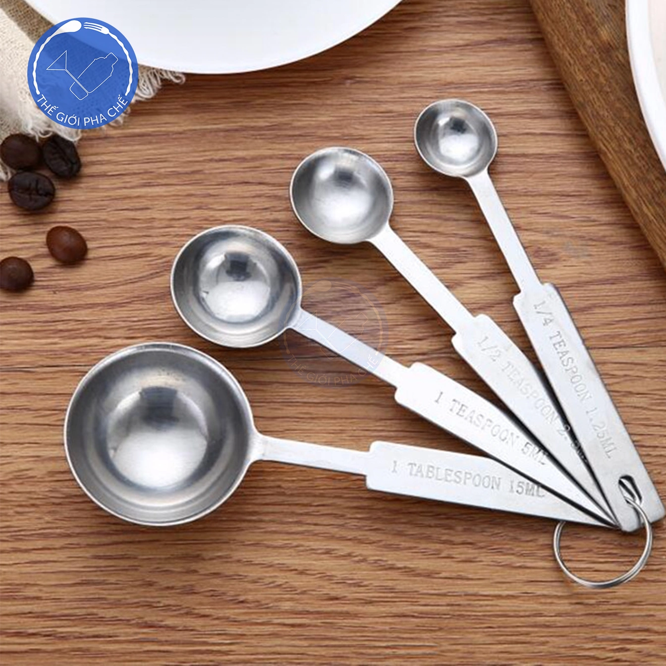 Bộ thìa đong Inox 304