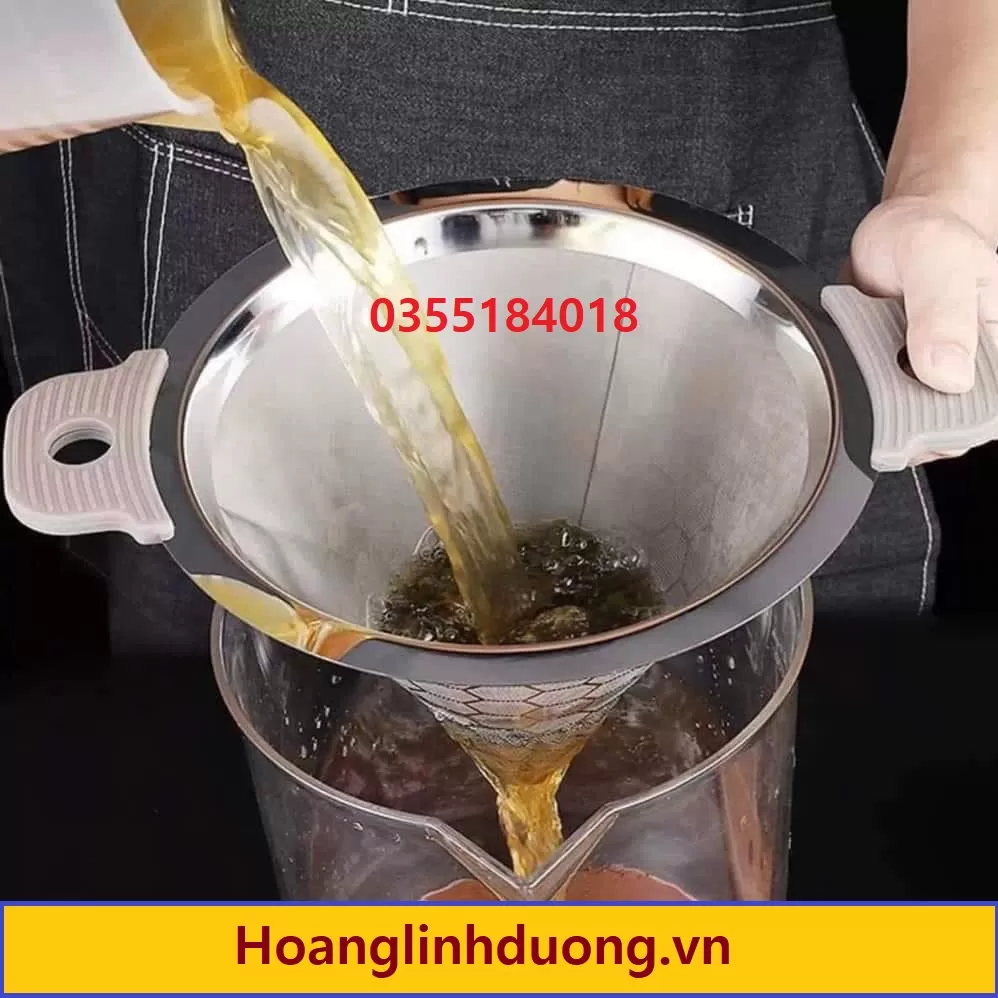 Phiễu lọc trà Inox 304