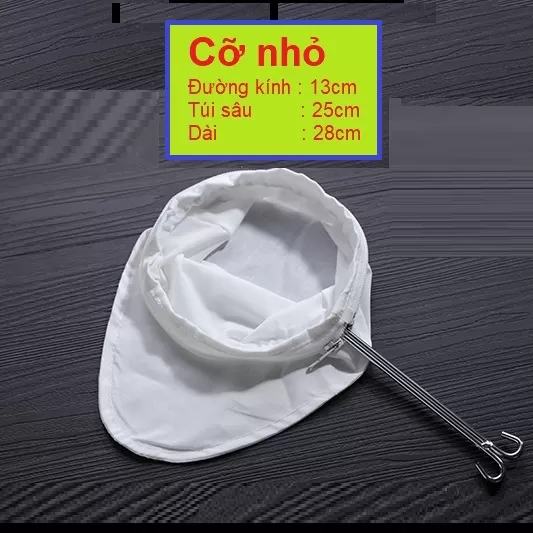 Vợt lọc trà cỡ nhỏ đường kính 13cm Inox 304