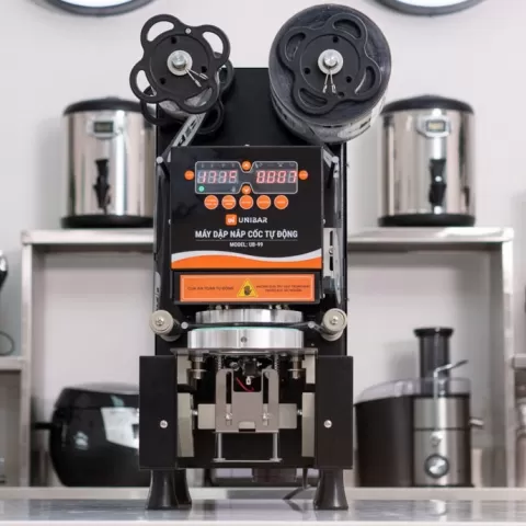 Máy dập ép màng ly cốc tự động Unibar UB-99
