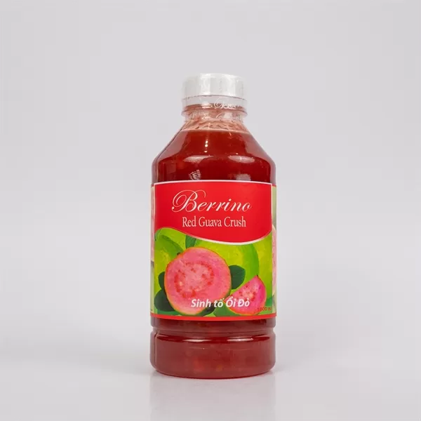 Sinh tố ổi hồng Berrino chai 1L