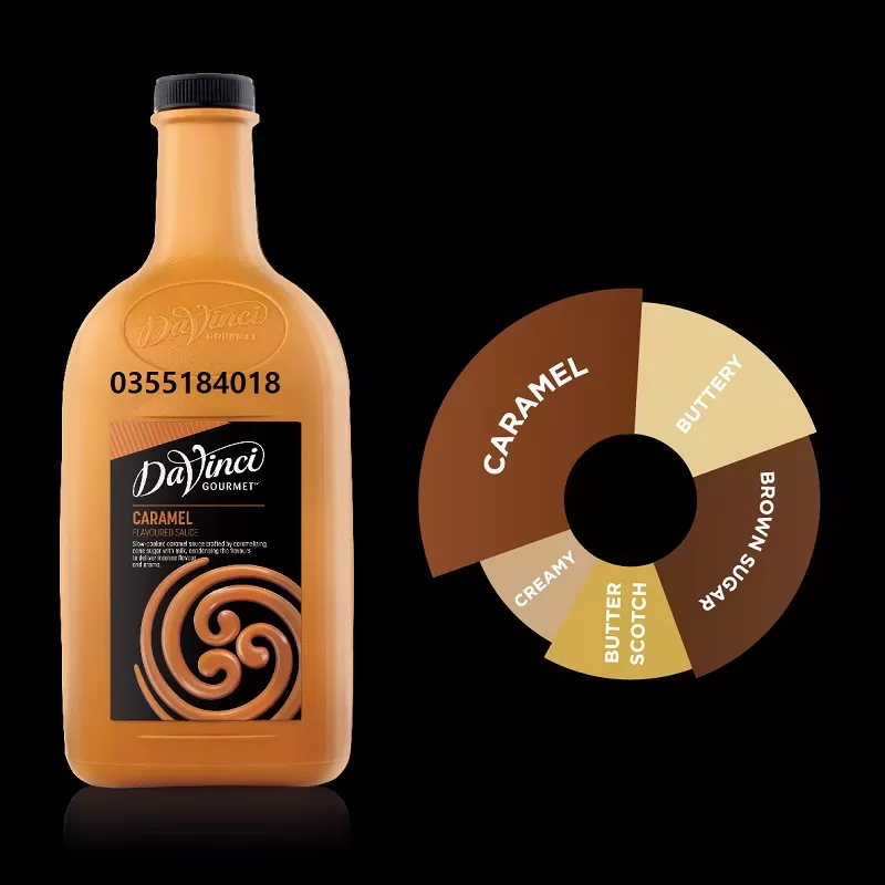 Sốt caramel Davinci chai 2000ml