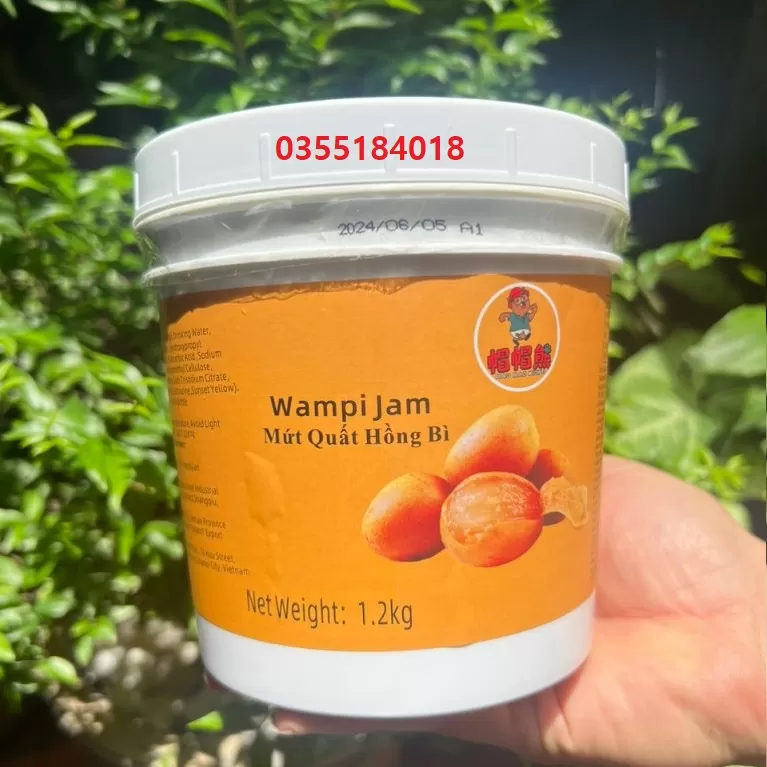 Mứt quất hồng bì Maomao hộp 1.2kg