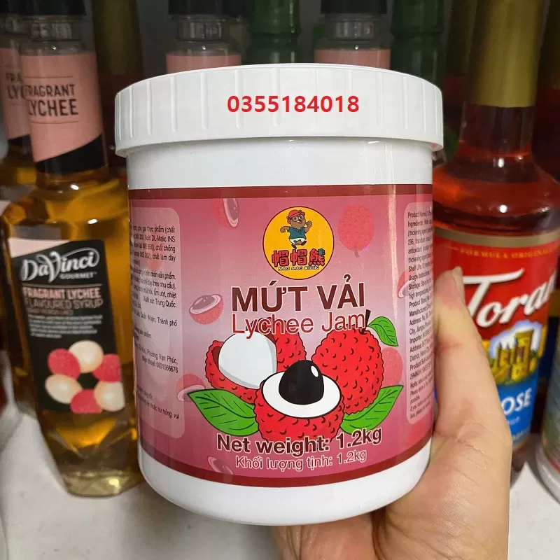 Mứt Vải Maomao hộp 1.2kg