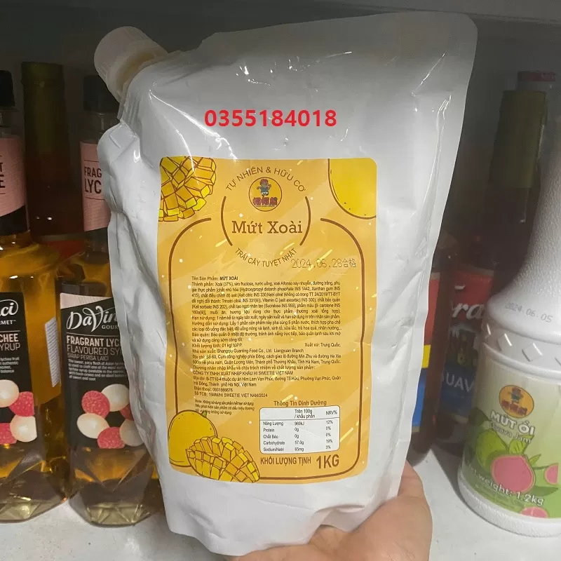 Mứt Xoài Maomao gói 1kg