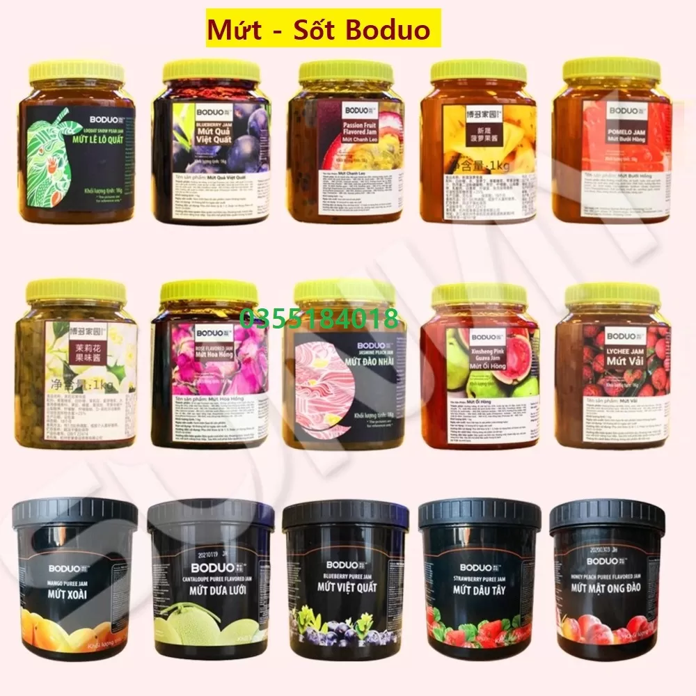 Mứt sốt Boduo