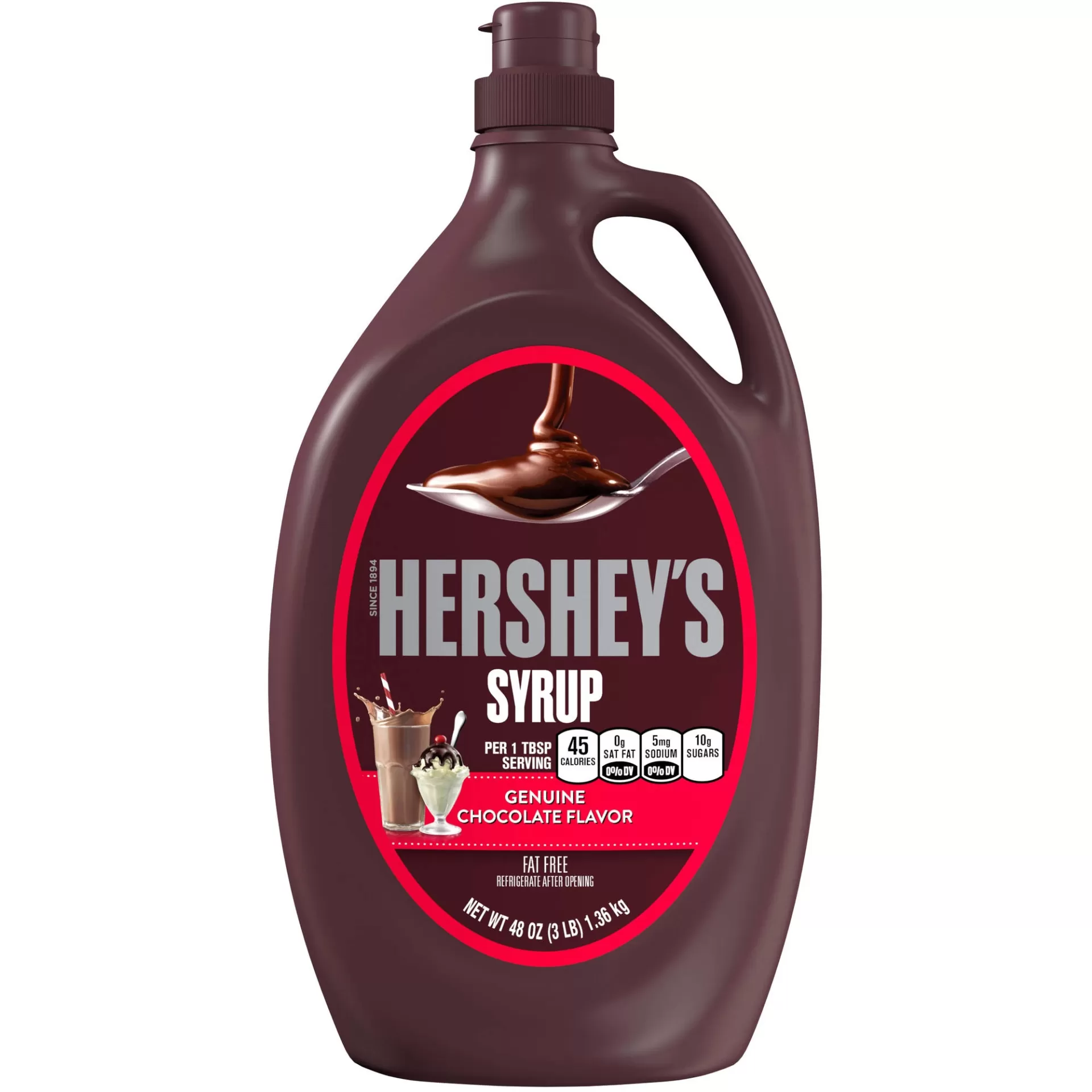 Sốt Socola Chocolate Hersheys chai 1.36kg