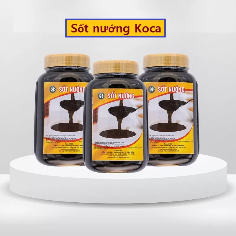 Sốt nướng Koca hộp 1kg