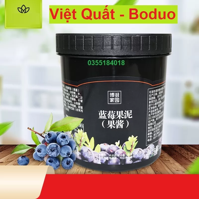 Mứt sốt việt quất Boduo 1.3kg