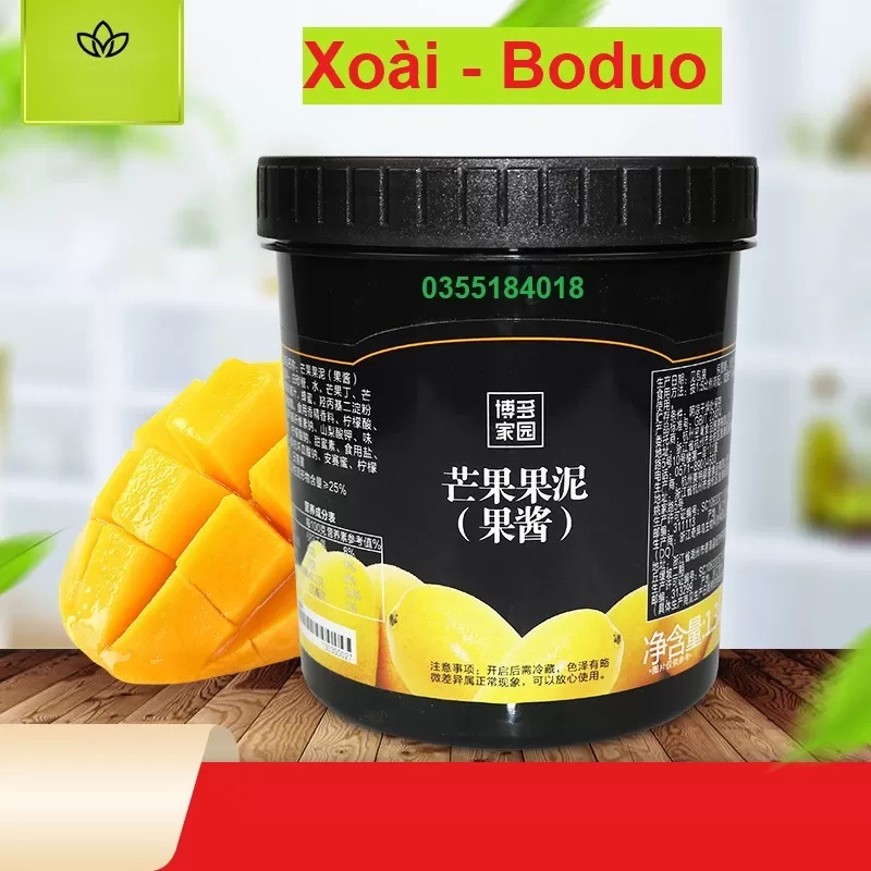 Mứt sốt xoài Boduo 1.3kG