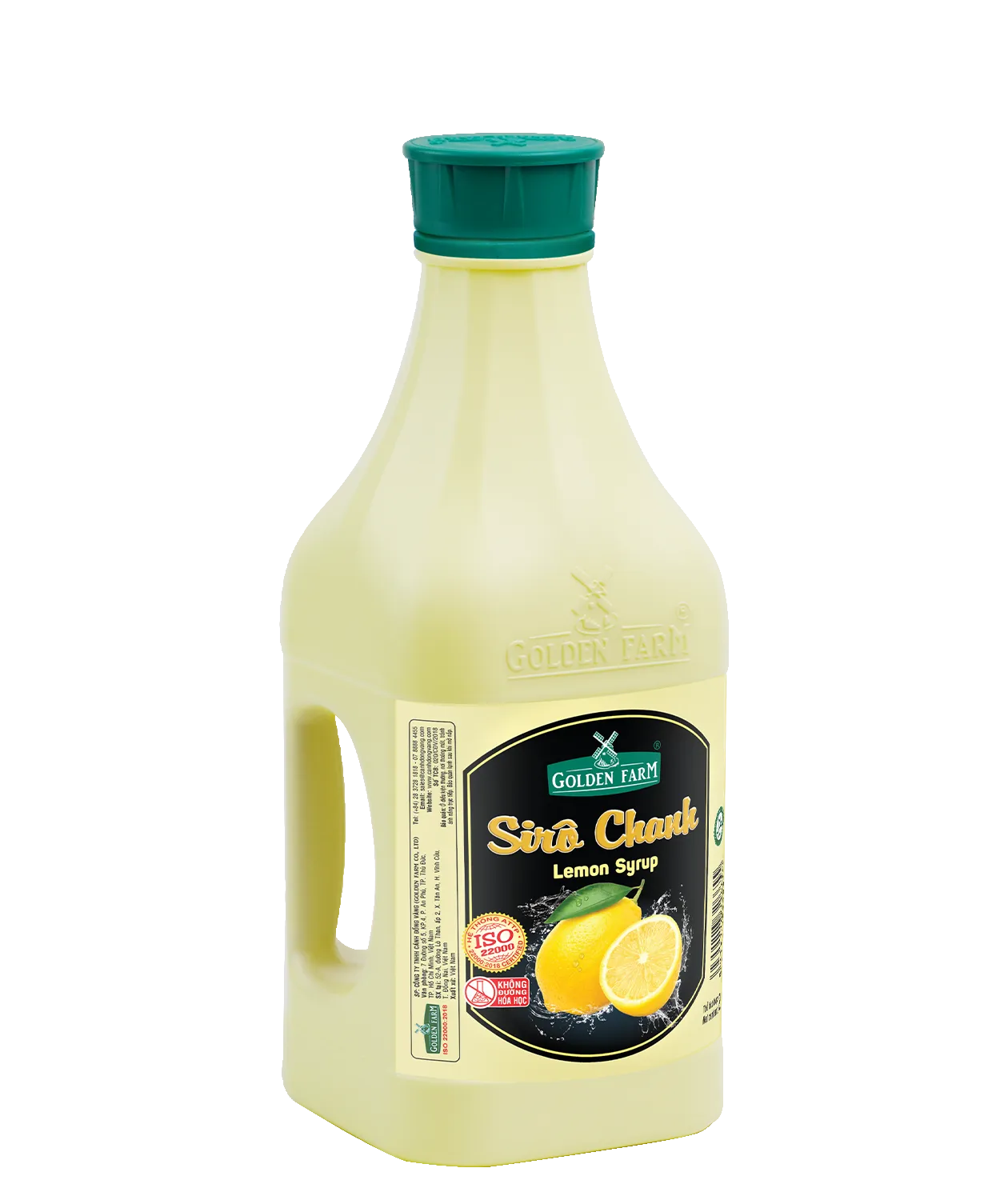Siro syrup chanh vàng Golden farm 2L