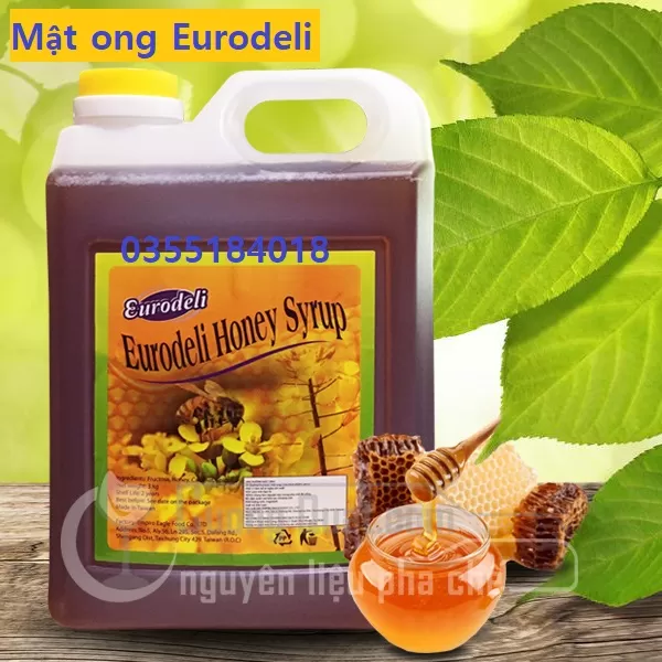 Mật ong Eurodeli can 3kg