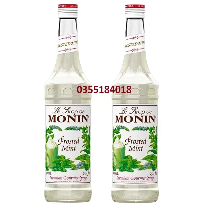 Siro Bạc hà trắng Monin chai 700ml