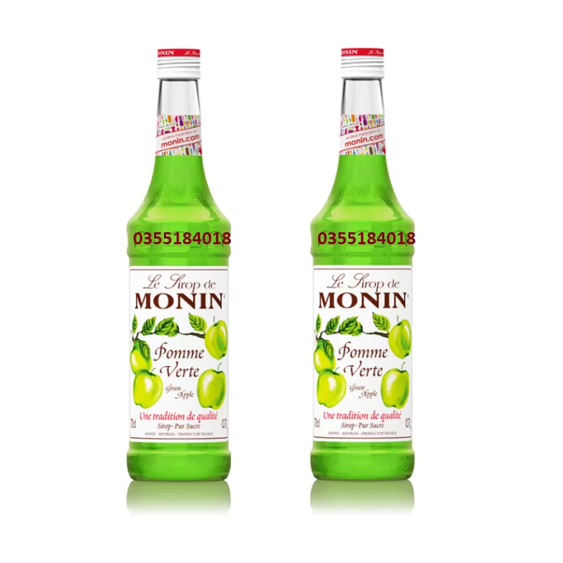 Siro Syrub Táo Xanh Monin chai 700ml