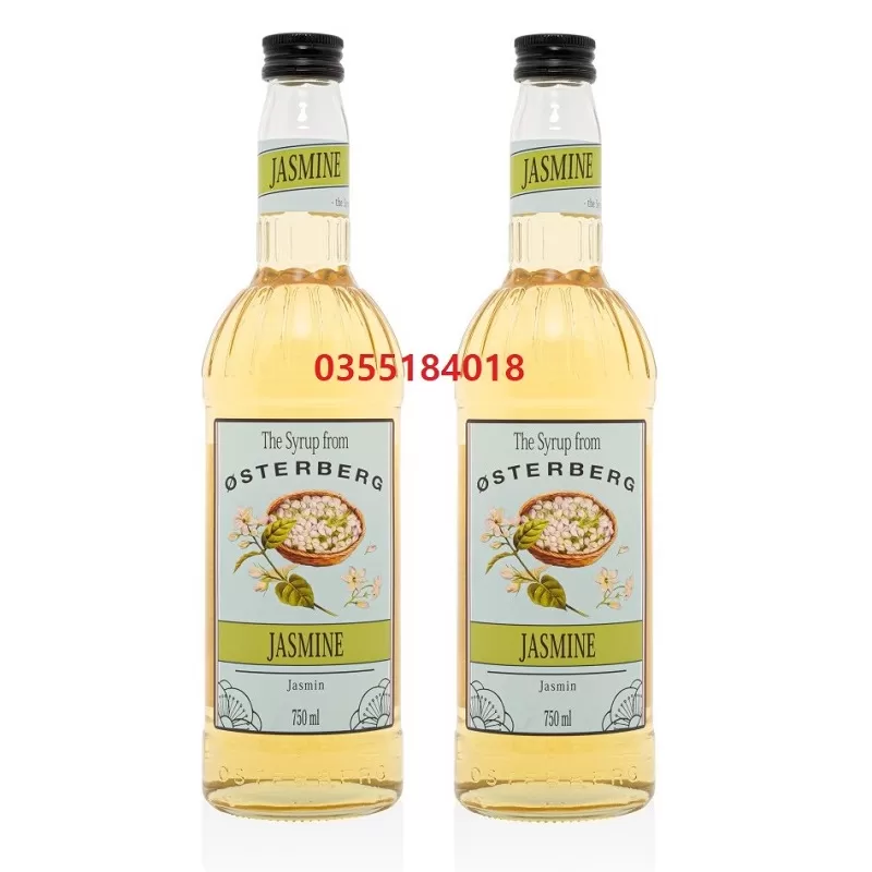 Siro syrup hoa nhài Osterberg chai 750ml