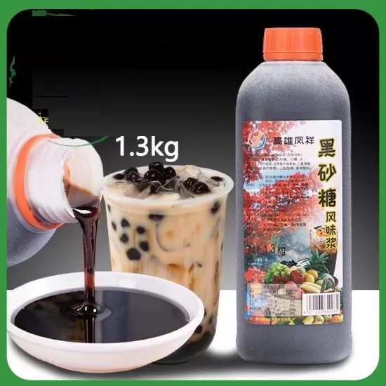 Siro đường đen nắp đỏ chai 1.3kg