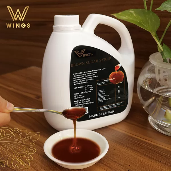 Siro đường đen Wings can 2.5kg