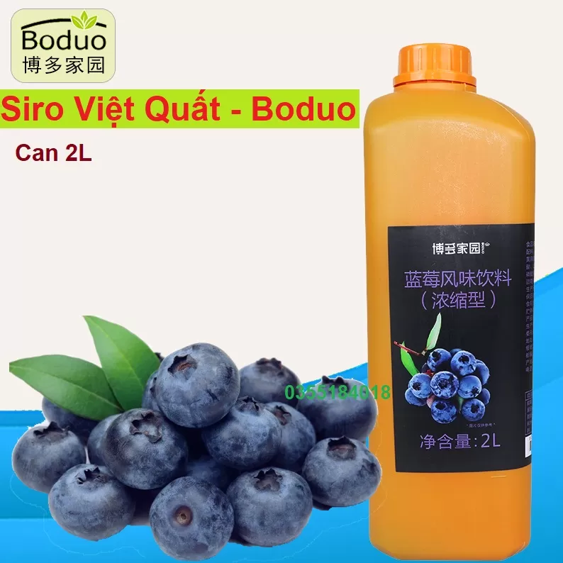 Siro việt quất