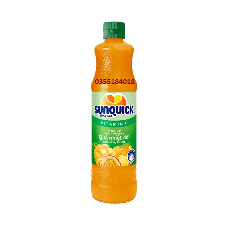 Nước ép cô đặc Quýt Sunquick chai 840ml