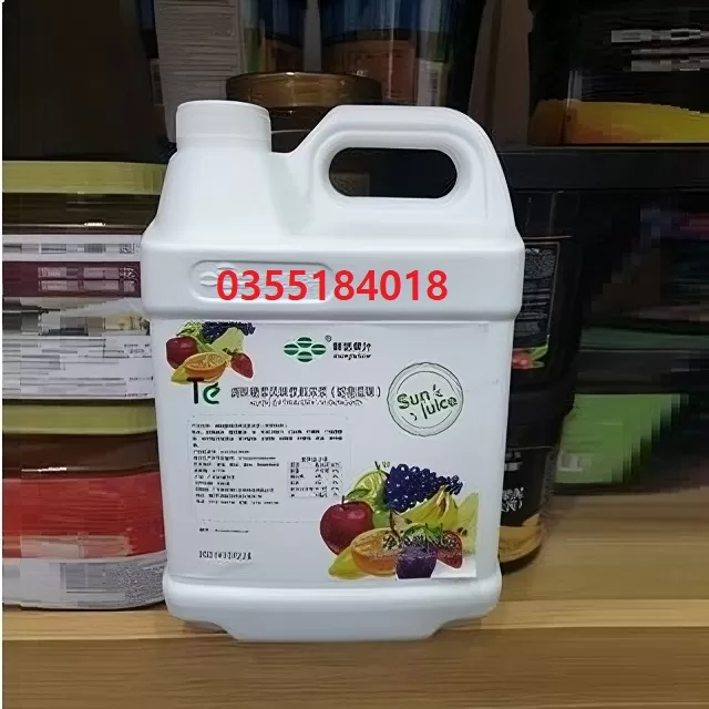 Siro Hoa quả nhiệt đới TE can 3kg