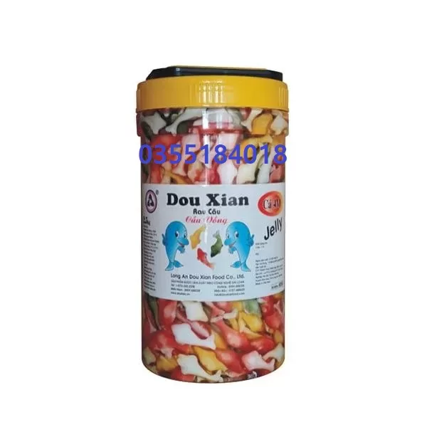 Thạch rau câu cá heo Dou xian hộp 1.5kg