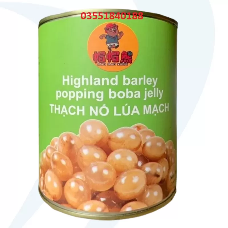Hạt nổ lúa mạch Lermao Hộp 850g