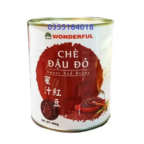 Chè đậu đỏ Wonderful hộp 900g