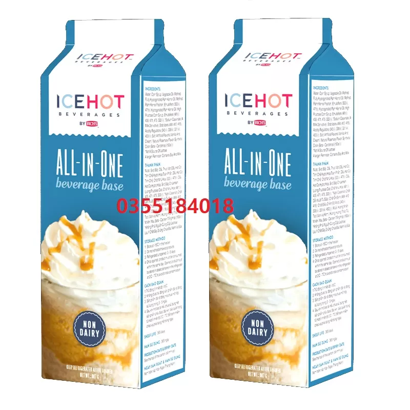 Kem pha chế đa dụng Base Richs hộp 907g