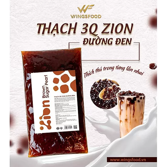 Trân châu đen 3Q Zion gói 2kg